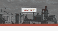 Desktop Screenshot of peakroadlawyers.com