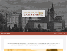 Tablet Screenshot of peakroadlawyers.com
